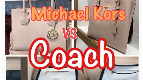 is michael kors expensive than coach|coach vs mk.